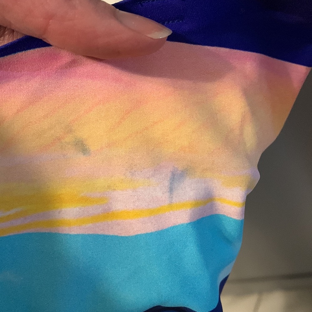Gottex Sunrise Print Swimsuit size 8 - Picture 5 of 10